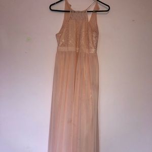 Blush juniors hater top bridal or homecoming dress